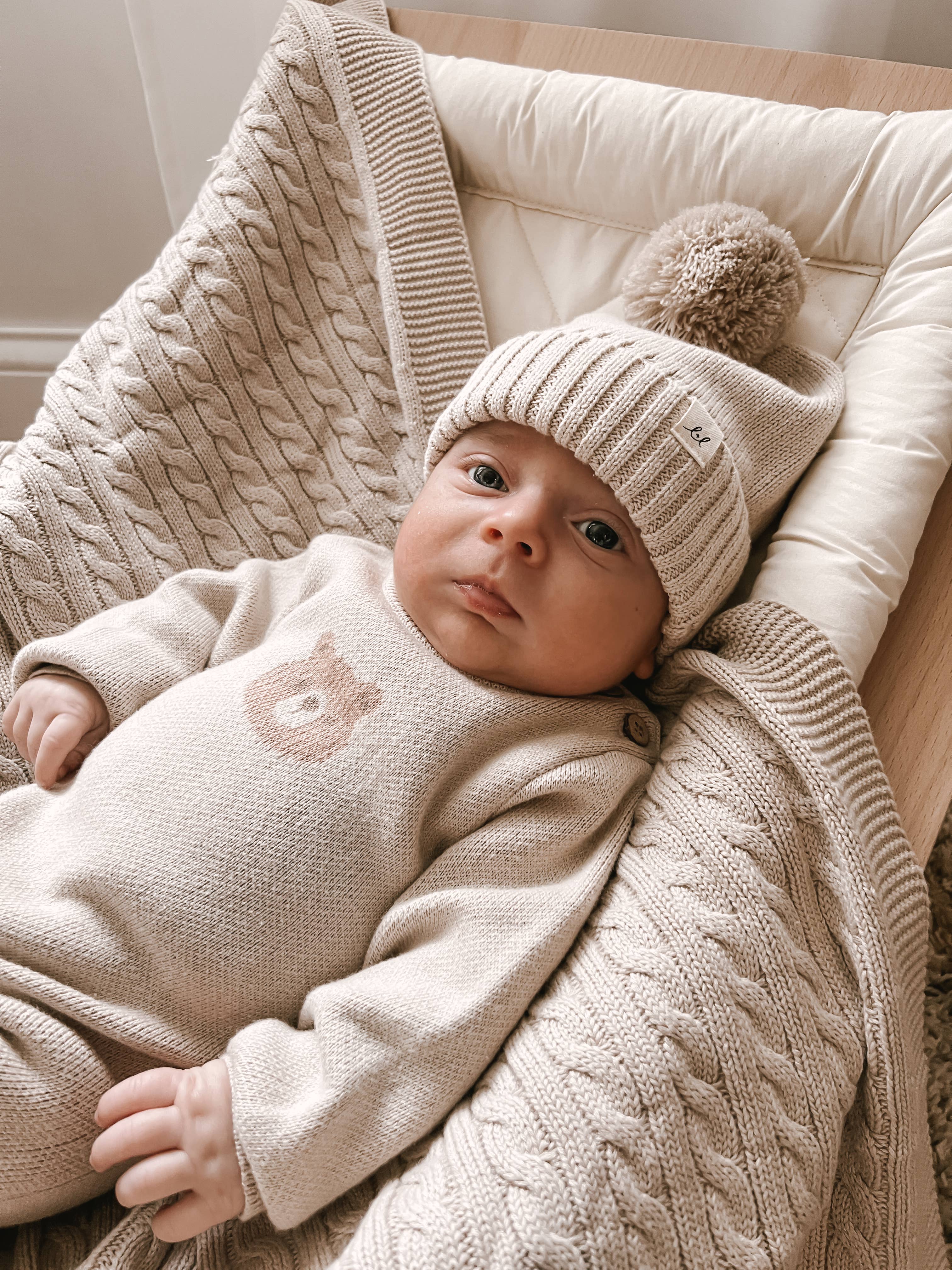 Image of Bear Jacquard Jumpsuit